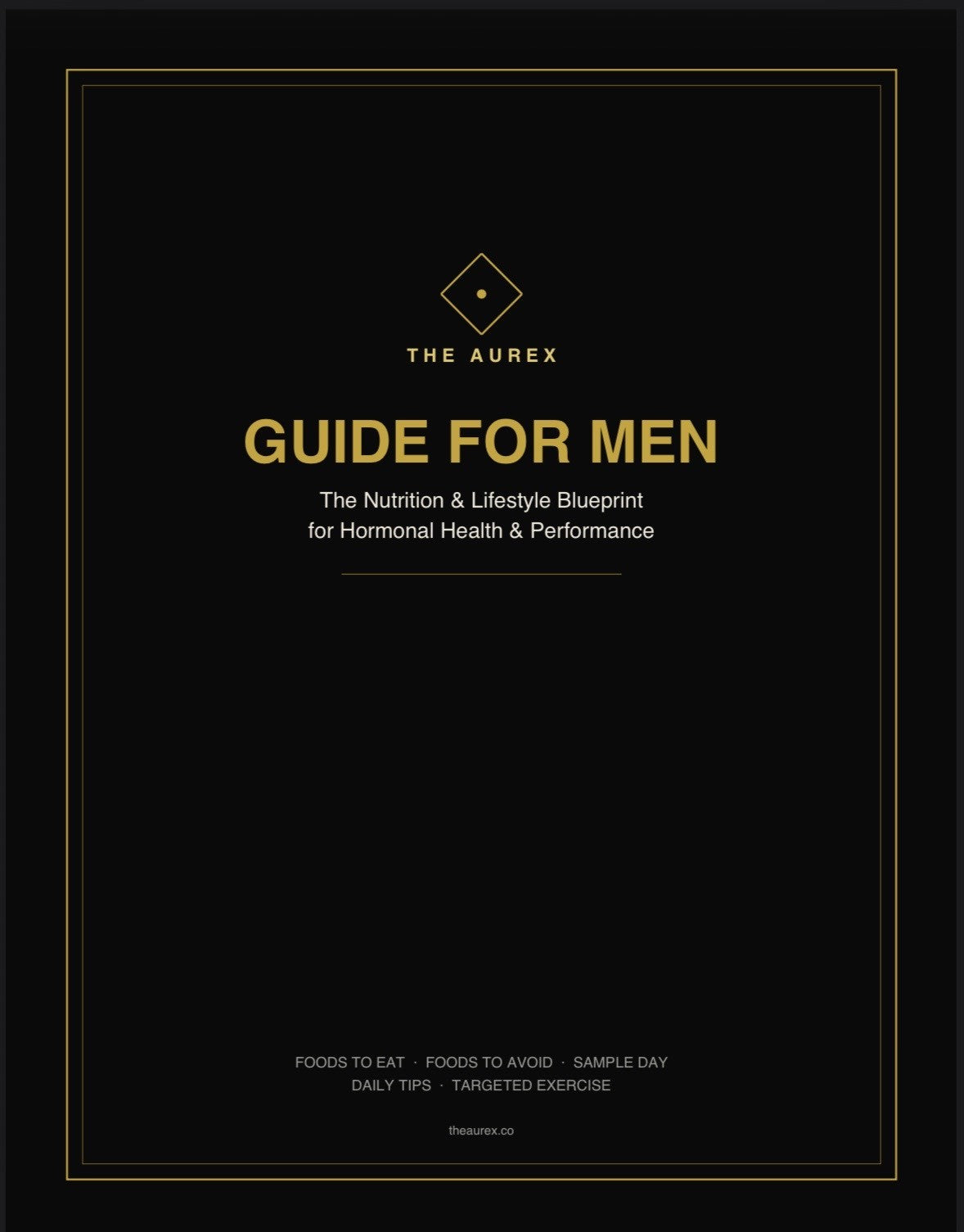 Guide for Men - Nutrition & Lifestyle Blueprint eBook